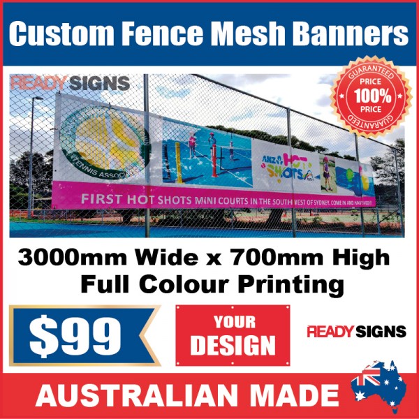 Mesh Banner 3000mm x 700mm